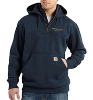 Men's Carhartt Raid Defender Paxton HW Hooded Zip Mock Sweatshirt